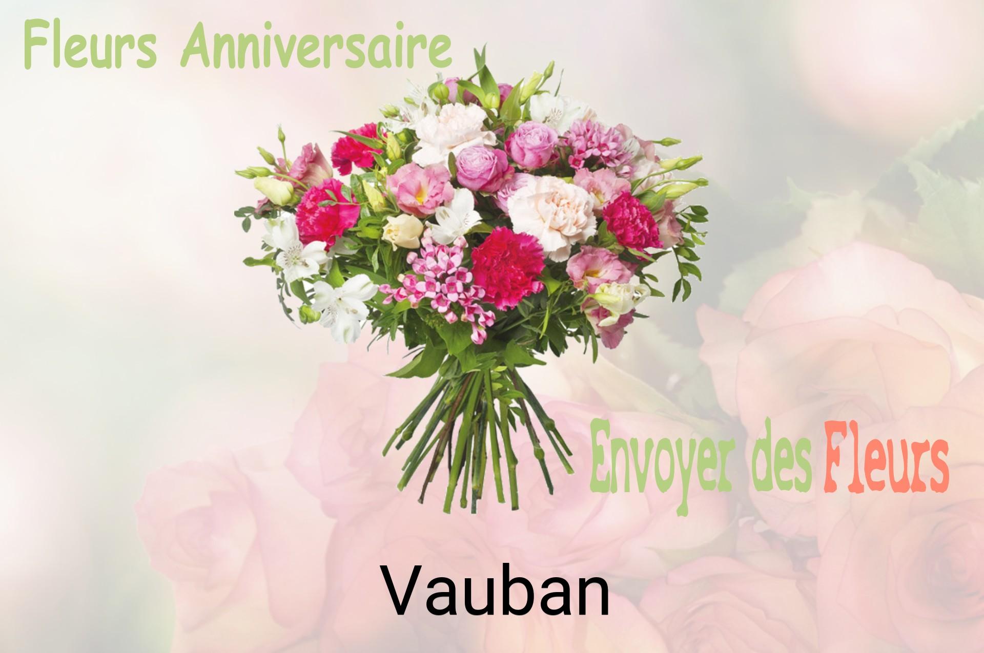 Bouquet de fleurs d’anniversaire livré à Vauban